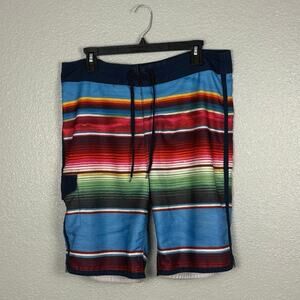 Arizona Jeans Multicolor Size 34 2010s Mid length Men’s Swimtrunks With Pockets